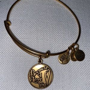 alex and ani love charm bracelet